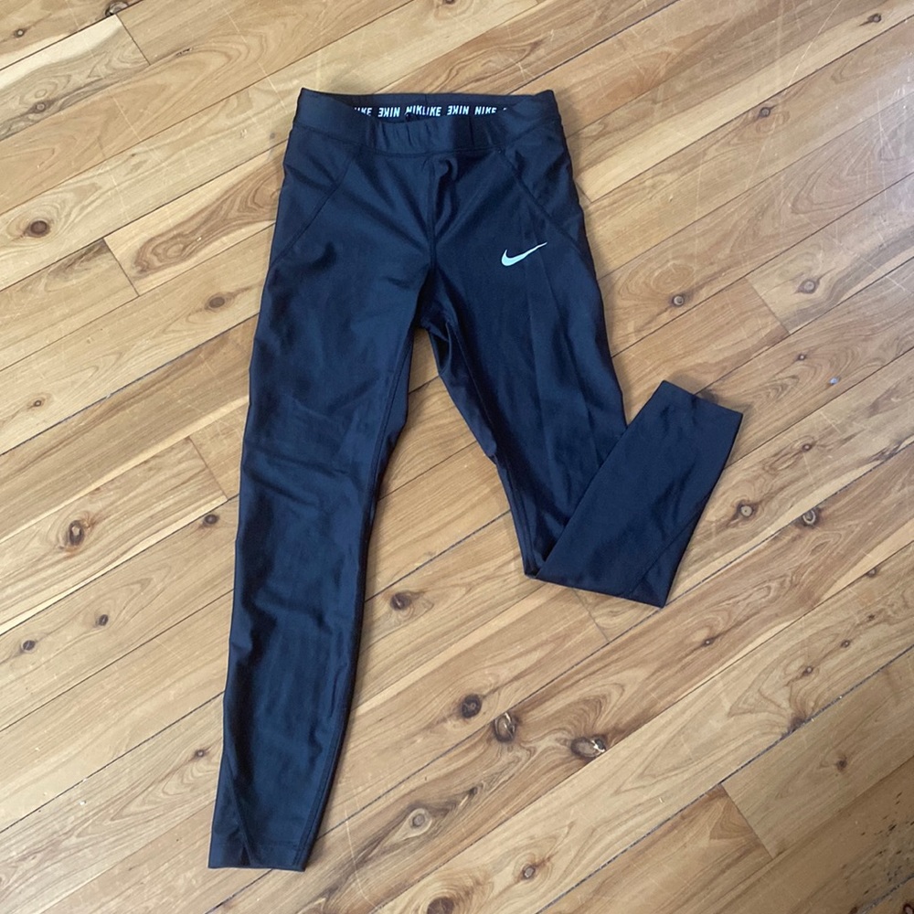Nike dry fit athletic pants drawstring waist